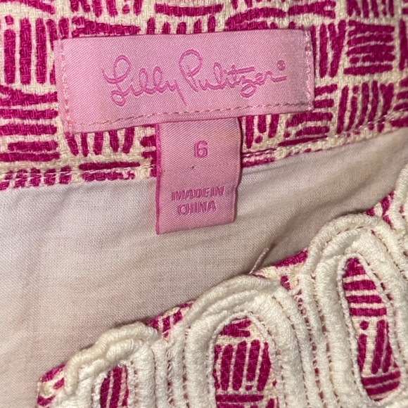 Lilly Pulitzer size 6 dress play condition for age and moderate fading - Picture 4 of 5